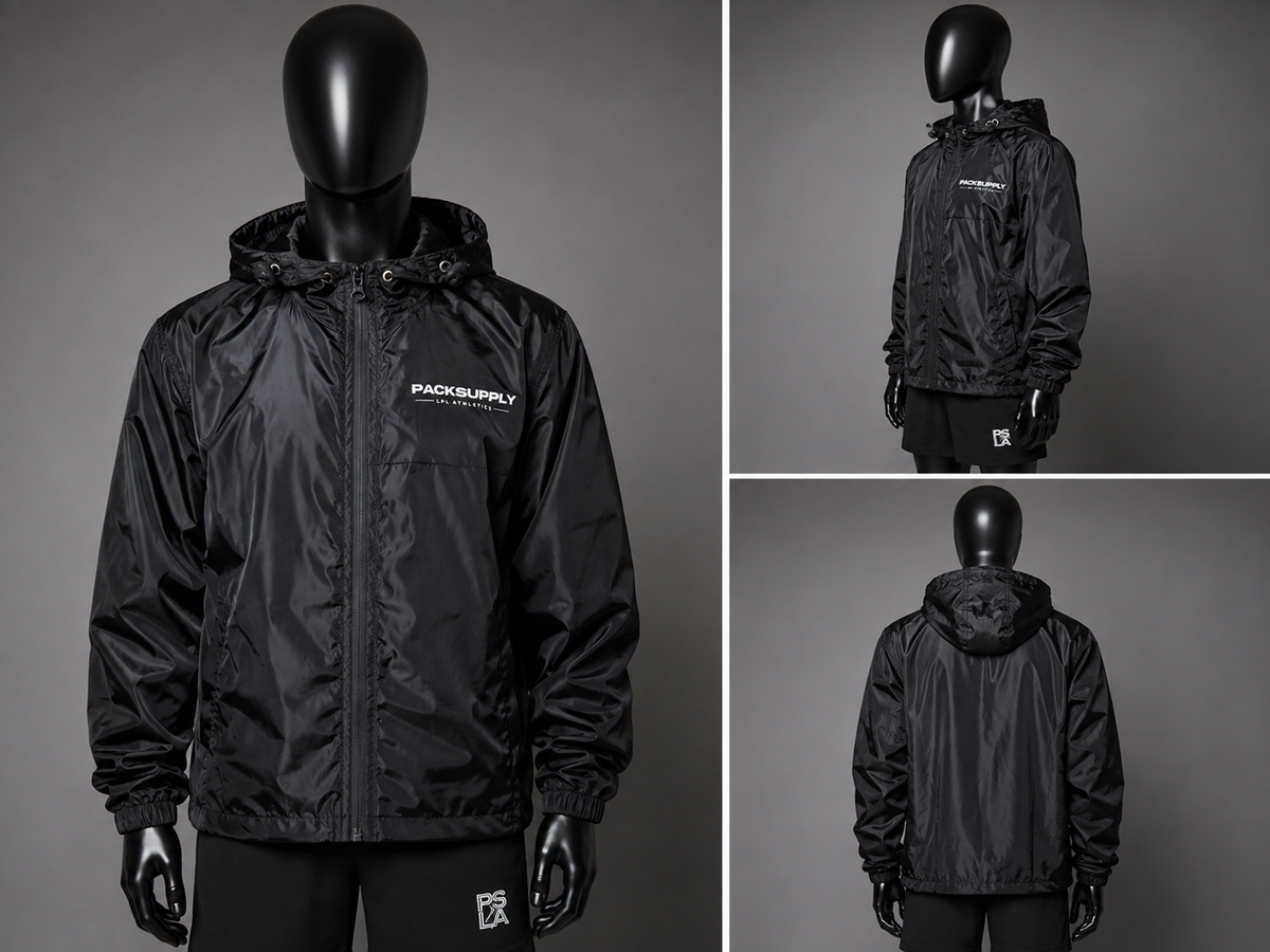 PSLA Everyday Windbreaker – Black